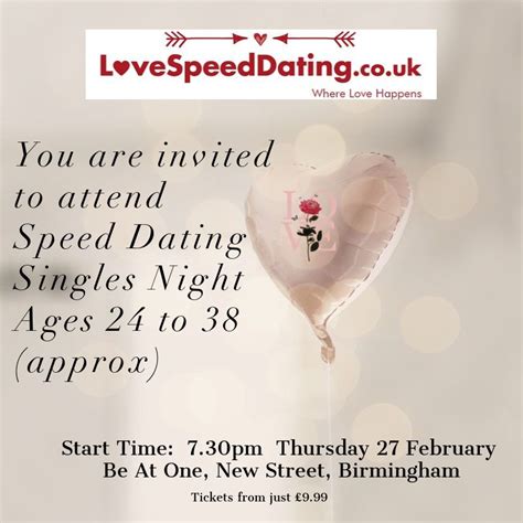 speed dating birmingham 2020